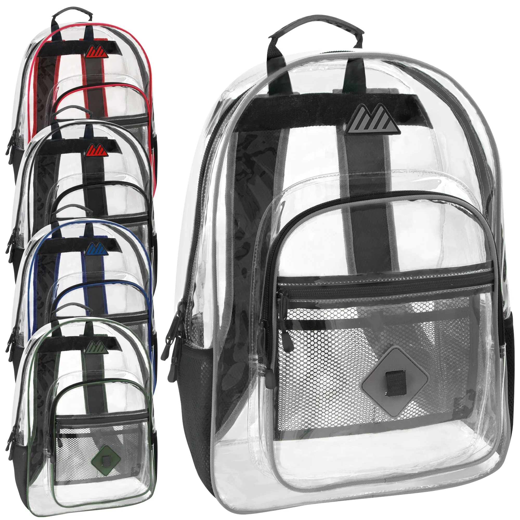 18-Inch Summit Ridge Clear Backpack