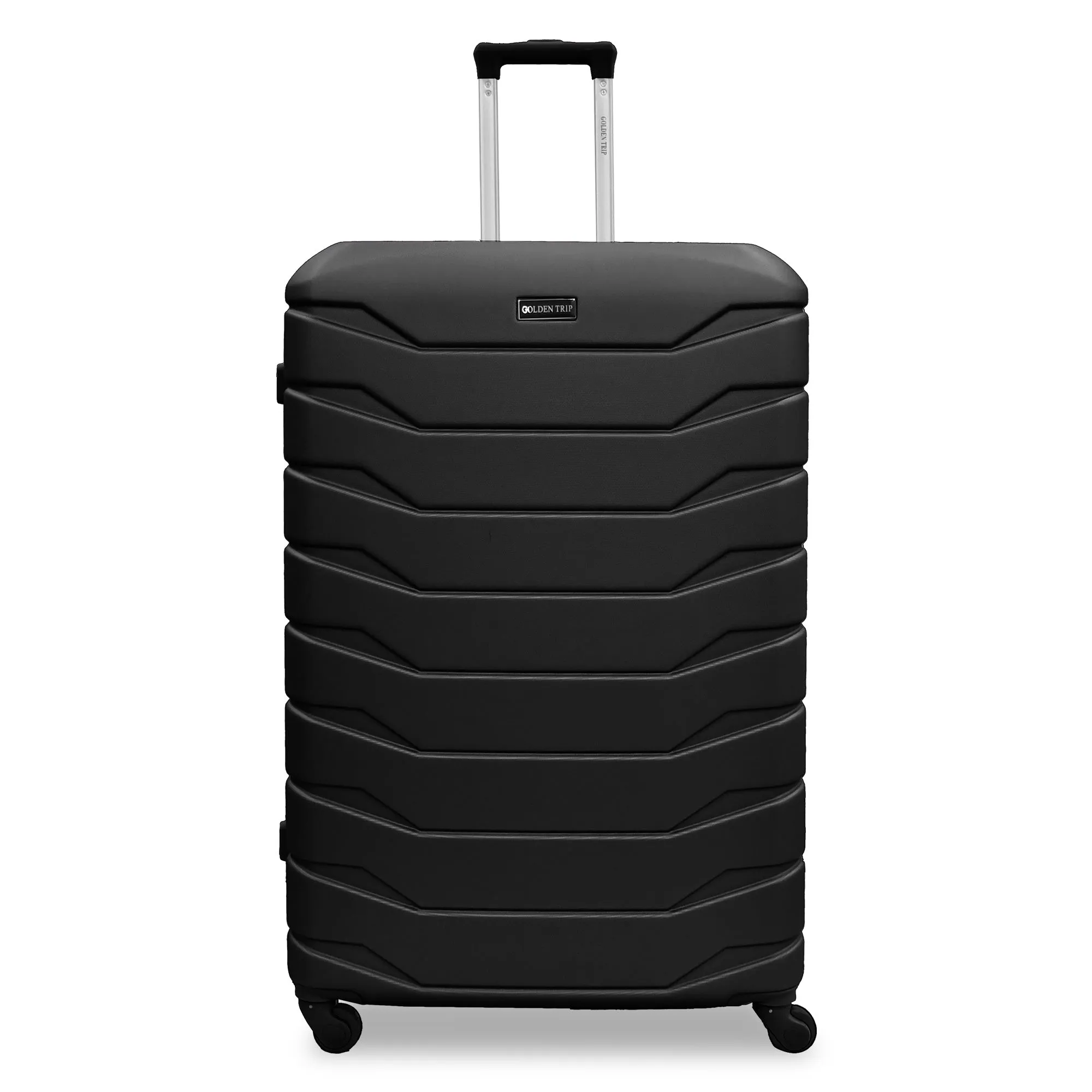 Armoured Expandable 4Pc Abs Luggage Set (20/24/28/32")