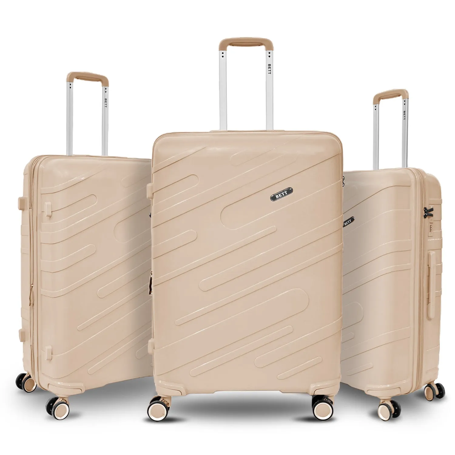 Bett Cosmo Hardside Spinner Pp 3Pc Set Pp Luggage (20/24/28")