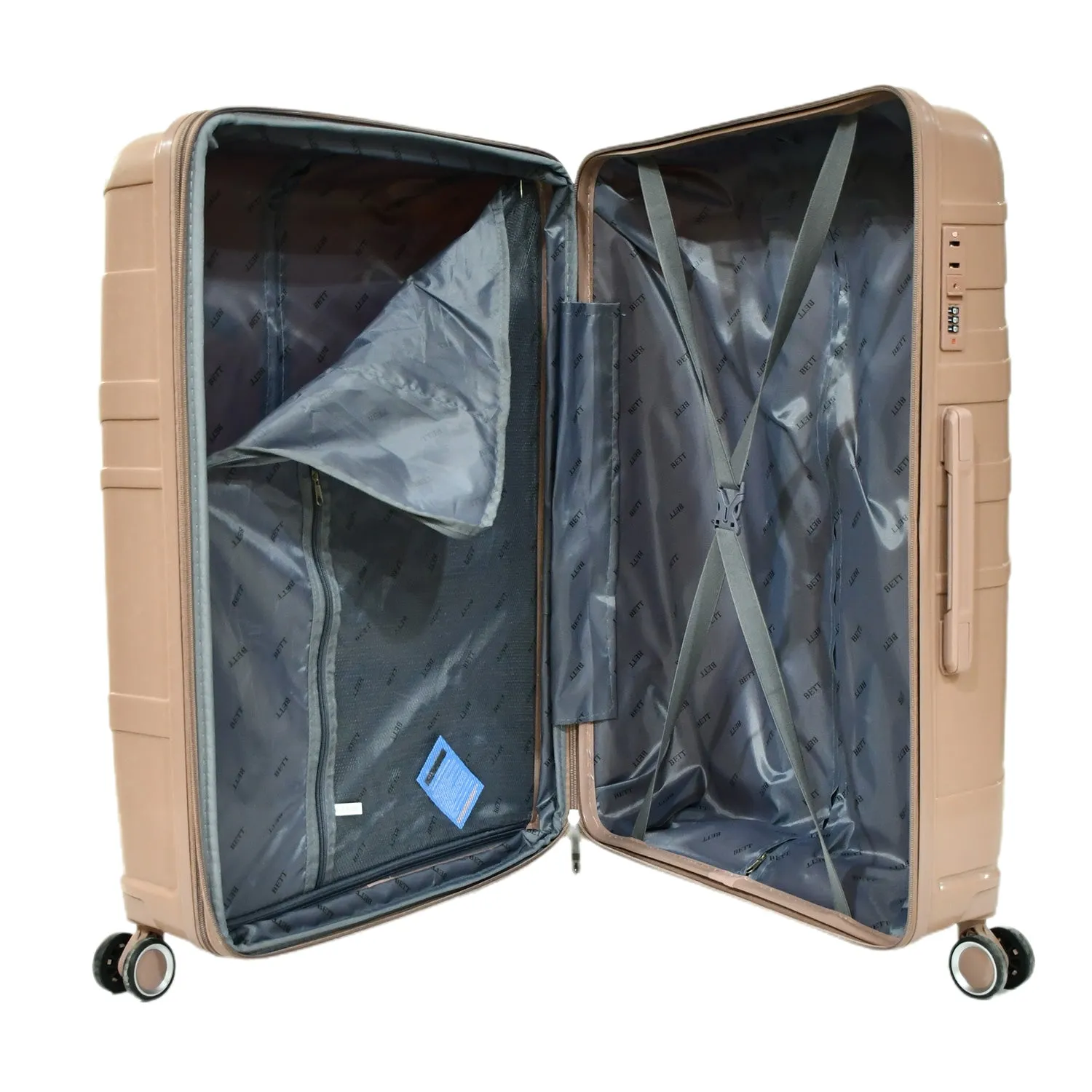 Bett Cosmo Hardside Spinner Pp 3Pc Set Pp Luggage (20/24/28")