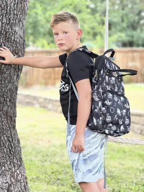 Black Outlaw Backpack