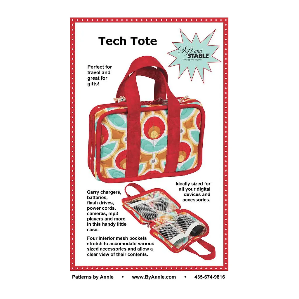 byAnnie Pattern - Tech Tote