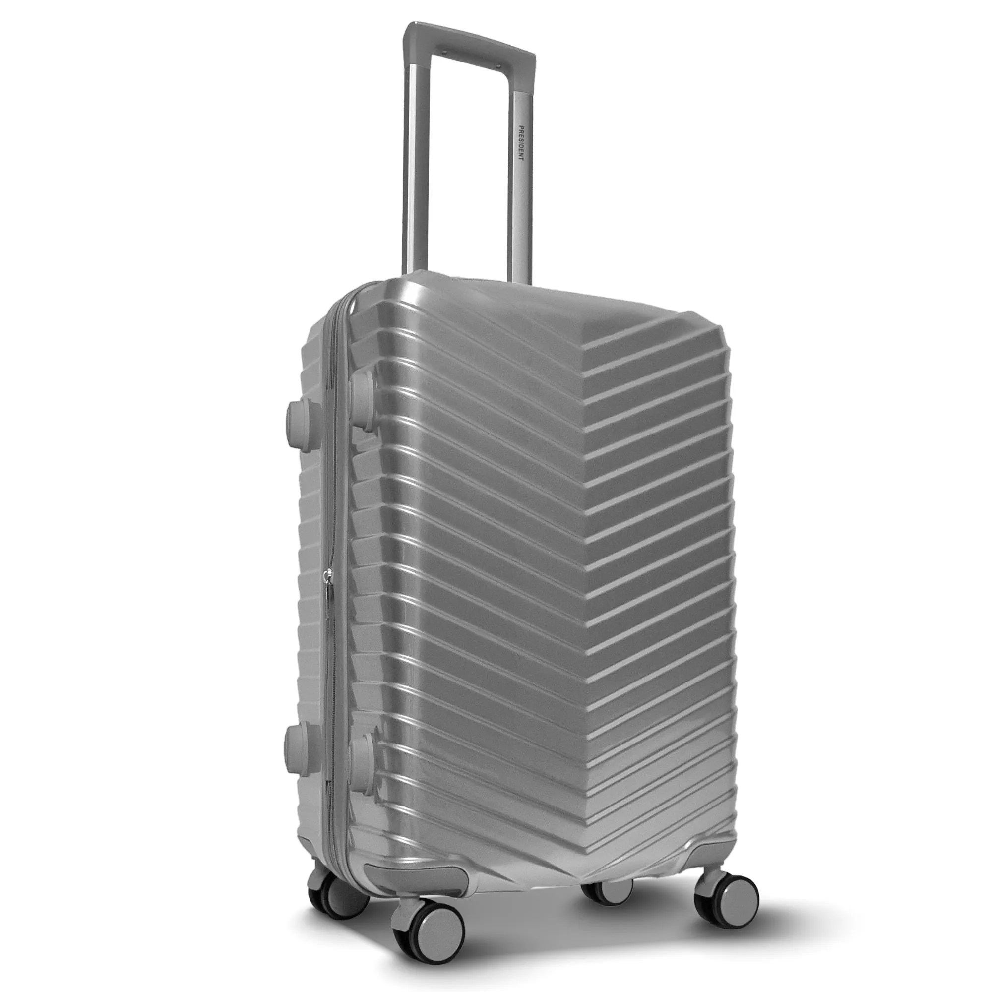 Chevron President PolyCarbonate 3pc Set Luggage (28"/24"/20")