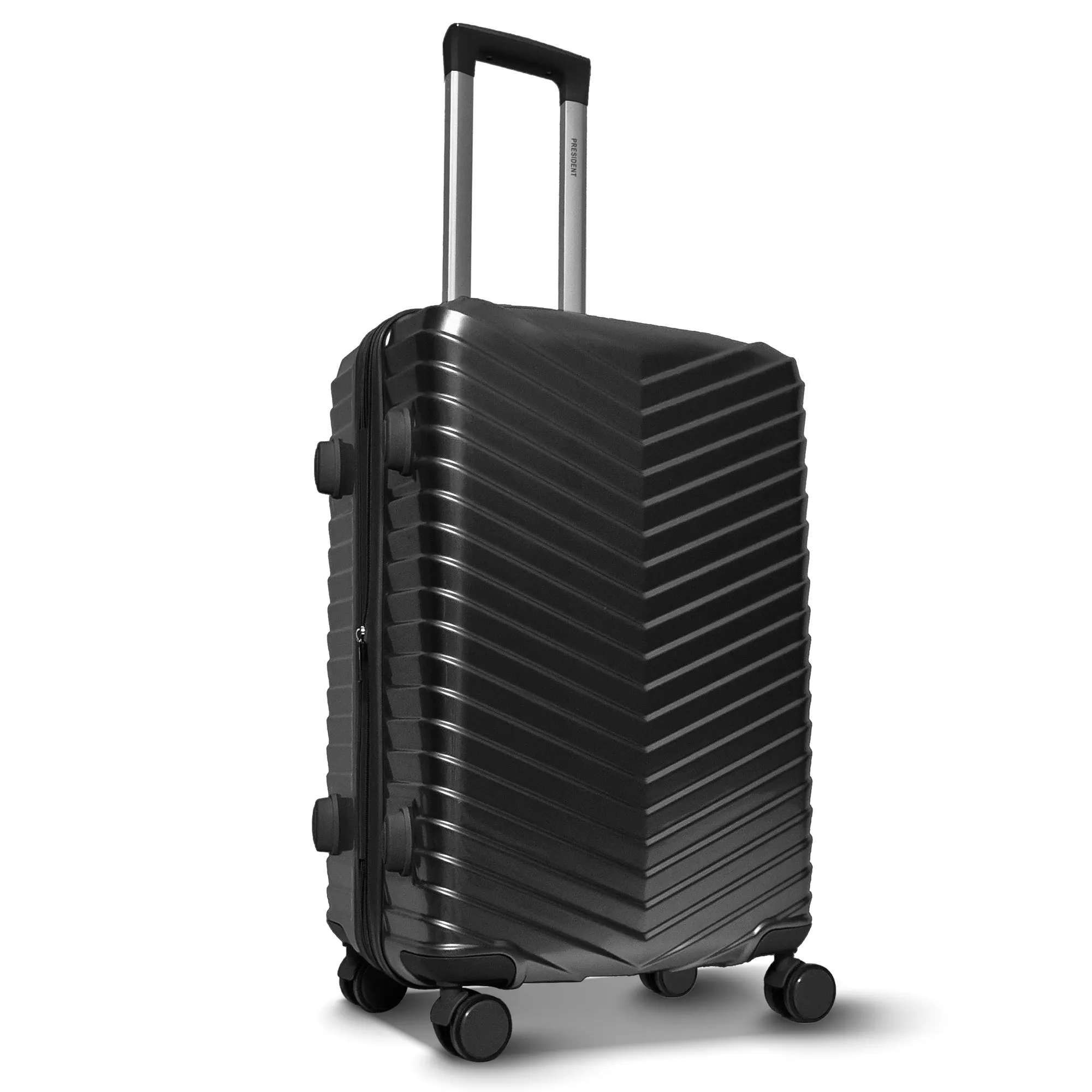Chevron President PolyCarbonate 3pc Set Luggage (28"/24"/20")