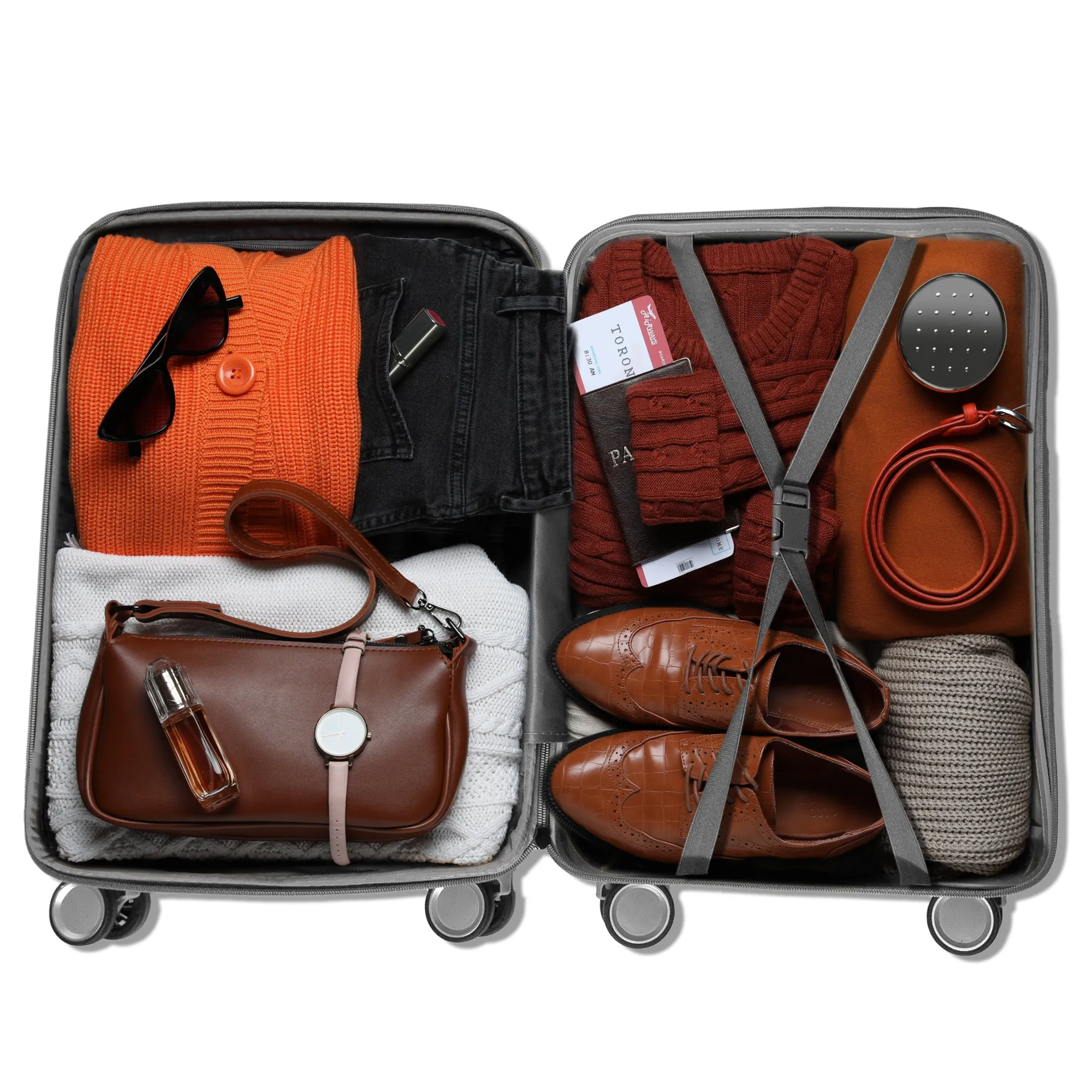 Chevron President PolyCarbonate 3pc Set Luggage (28"/24"/20")