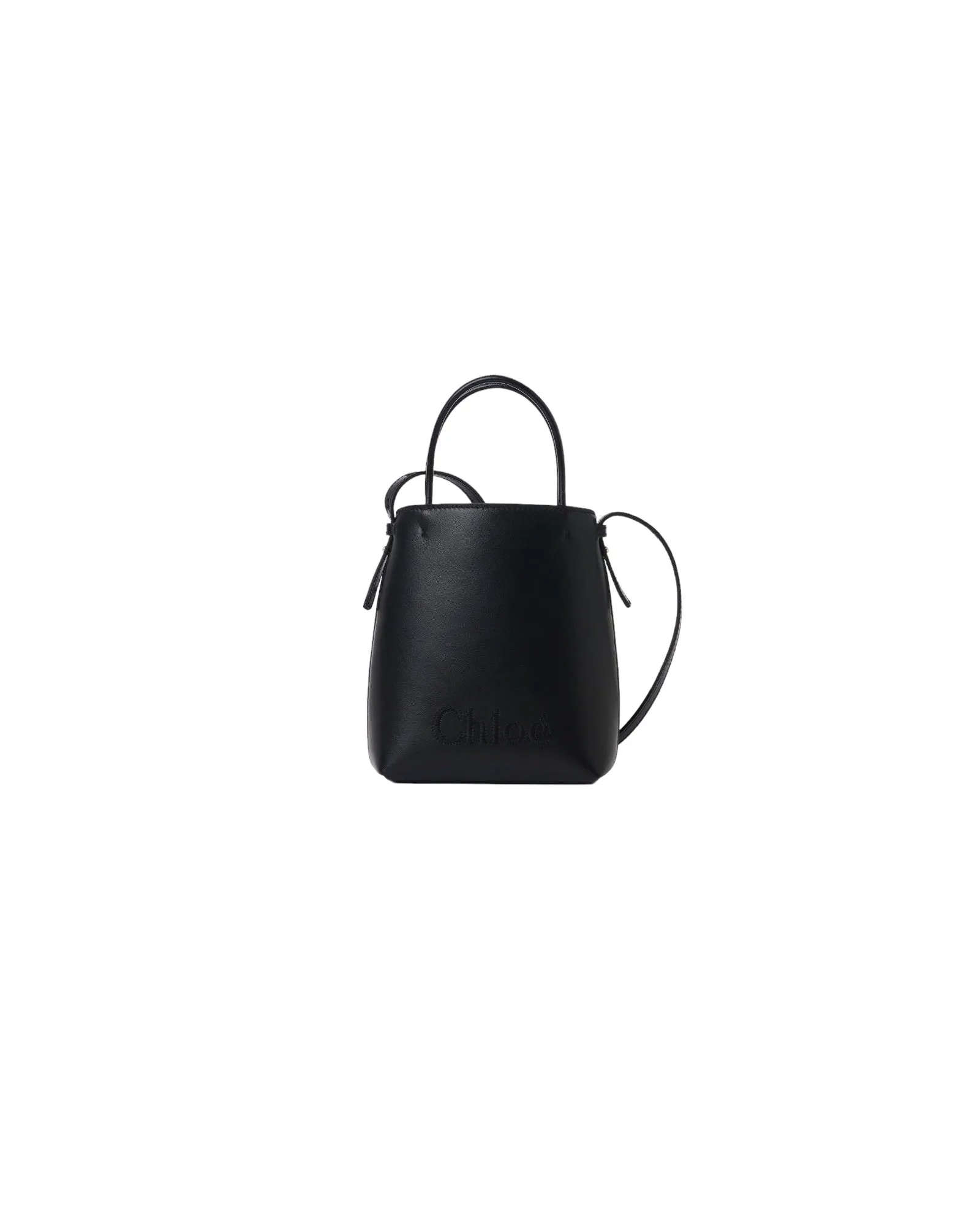 CHLOÉ SENSE BUCKET BAG BLACK