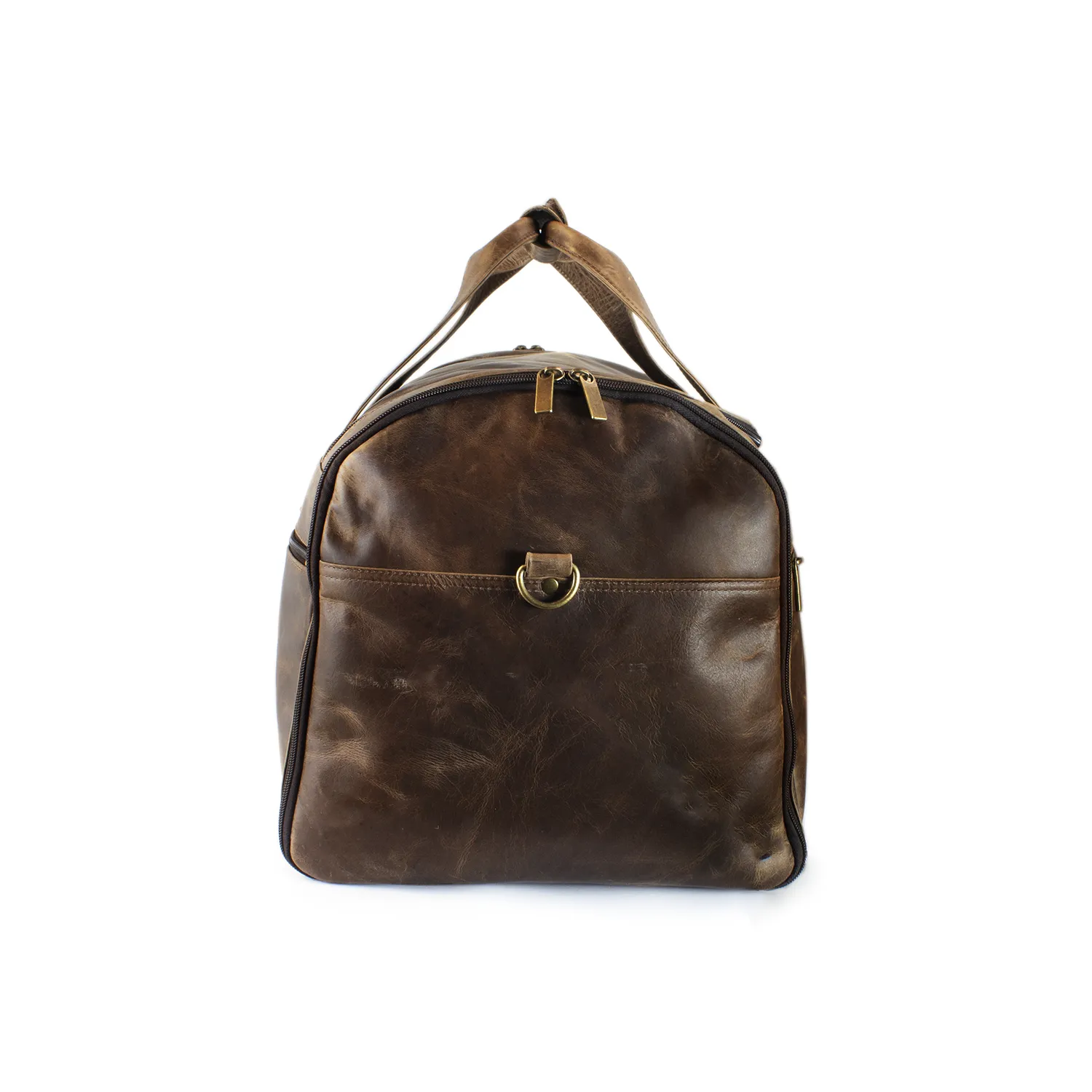 DayTrekr Distressed Leather Duffel