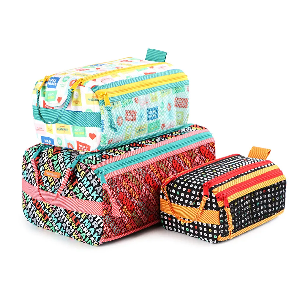 Double Zip Gear Bags 2.0 Pattern