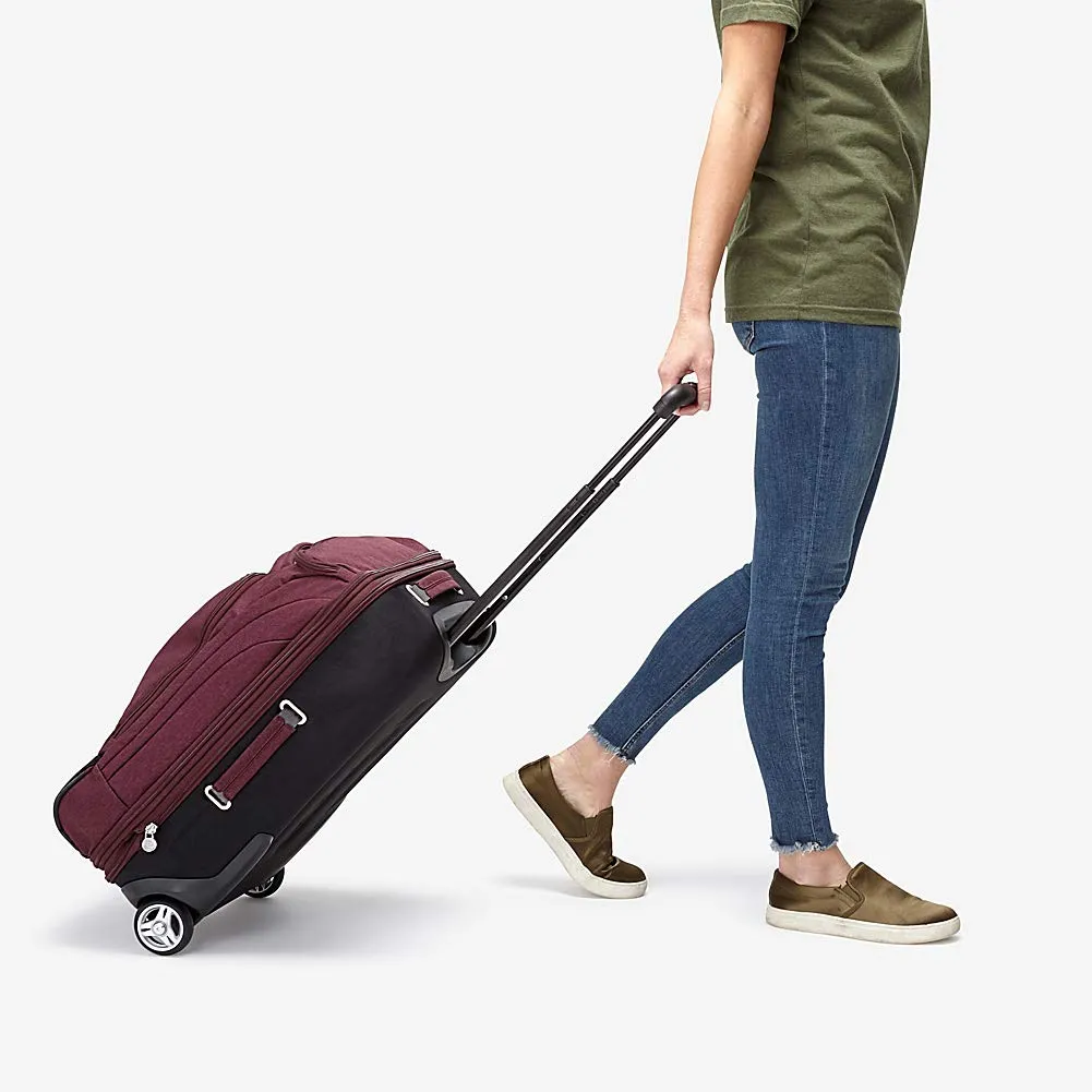eBags TLS Mother Lode Mini 21 Inch Wheeled Carry-On Duffel (True Navy)