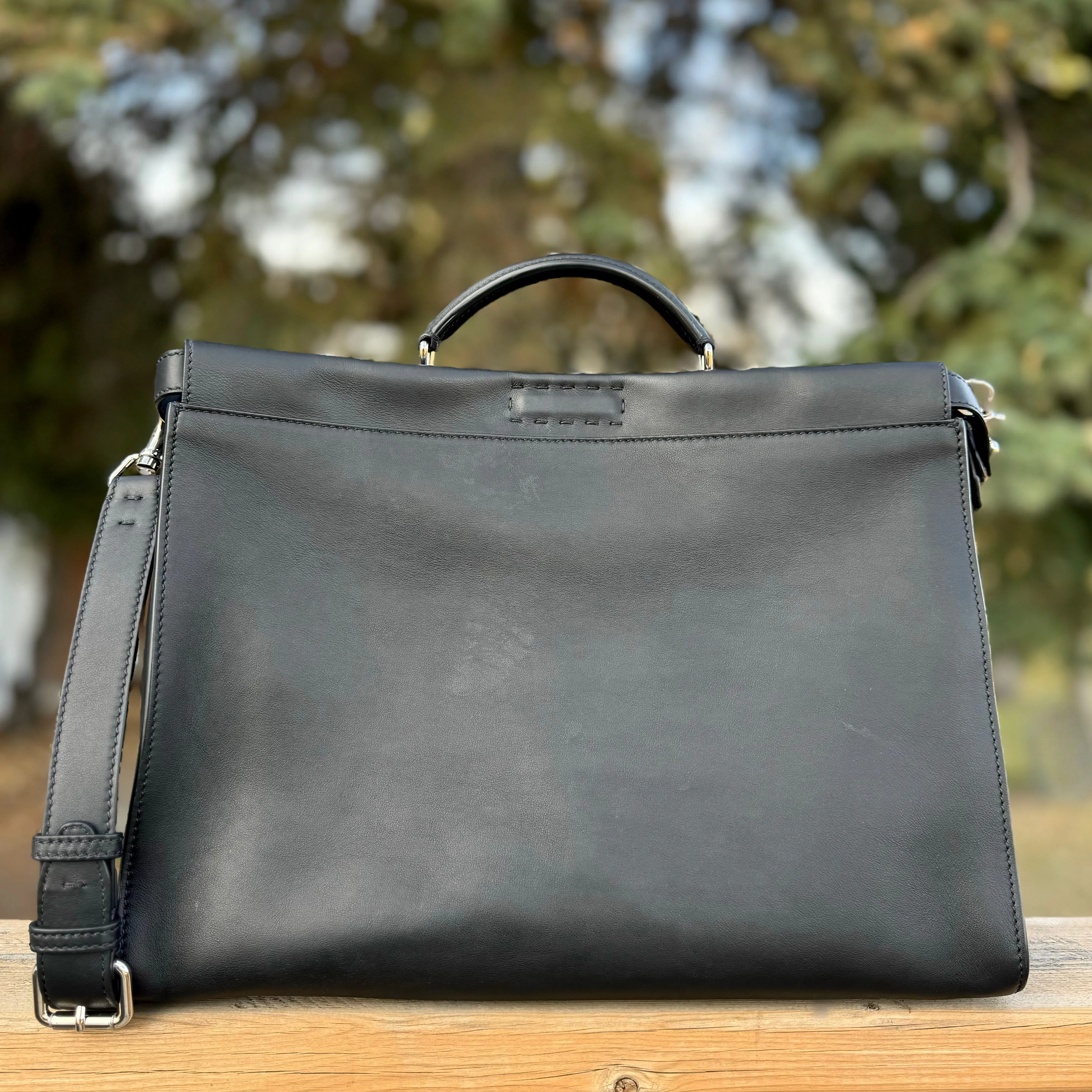 Fendi Peekaboo Monster Briefcase