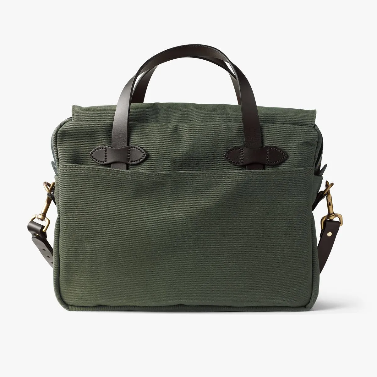 FILSON RUGGED TWILL ORIGINAL BRIEFCASE - OTTER GREEN