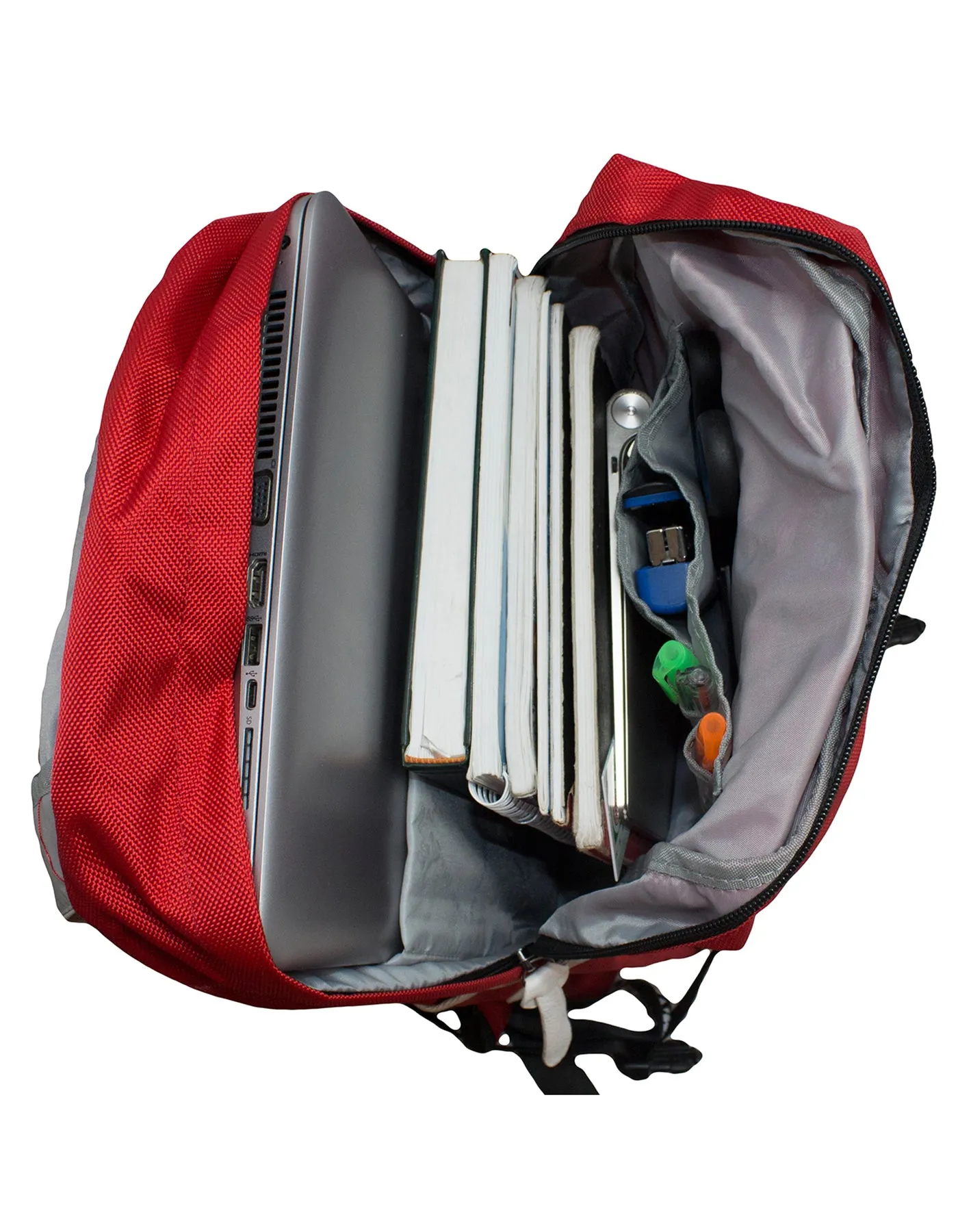 Fino K20 Unisex 22L Wolf Horse 15 inch Laptop Backpack