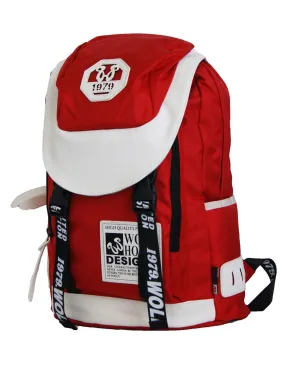 Fino K20 Unisex 22L Wolf Horse 15 inch Laptop Backpack
