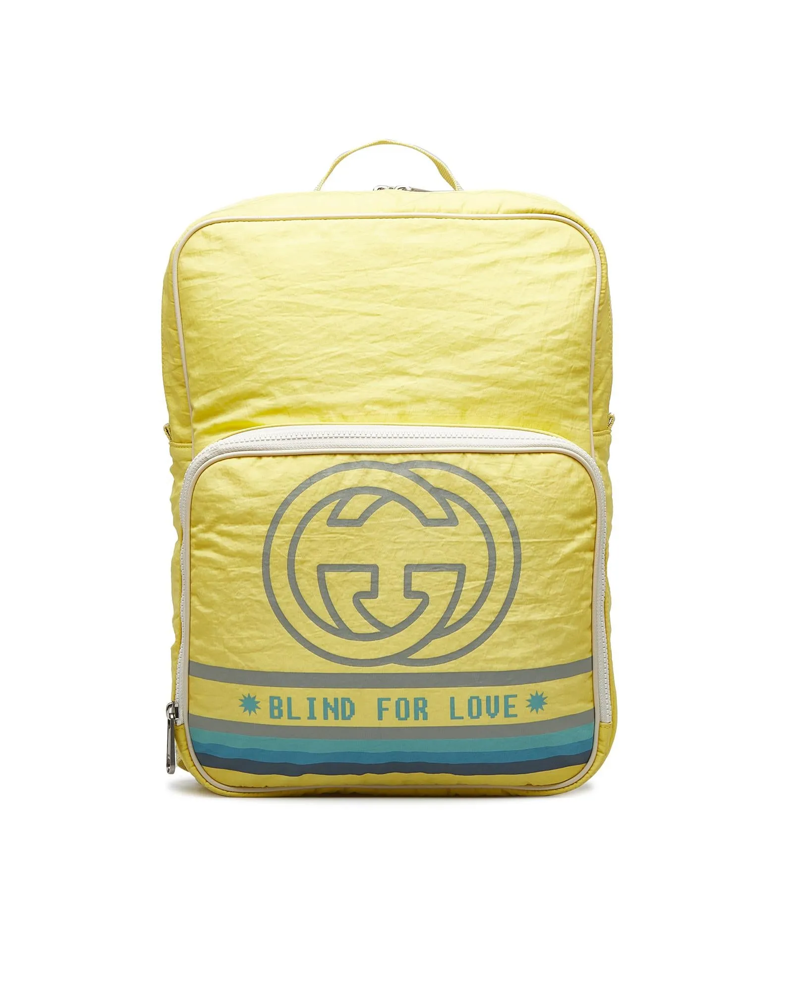 Gucci Blind for Love Backpack Yellow