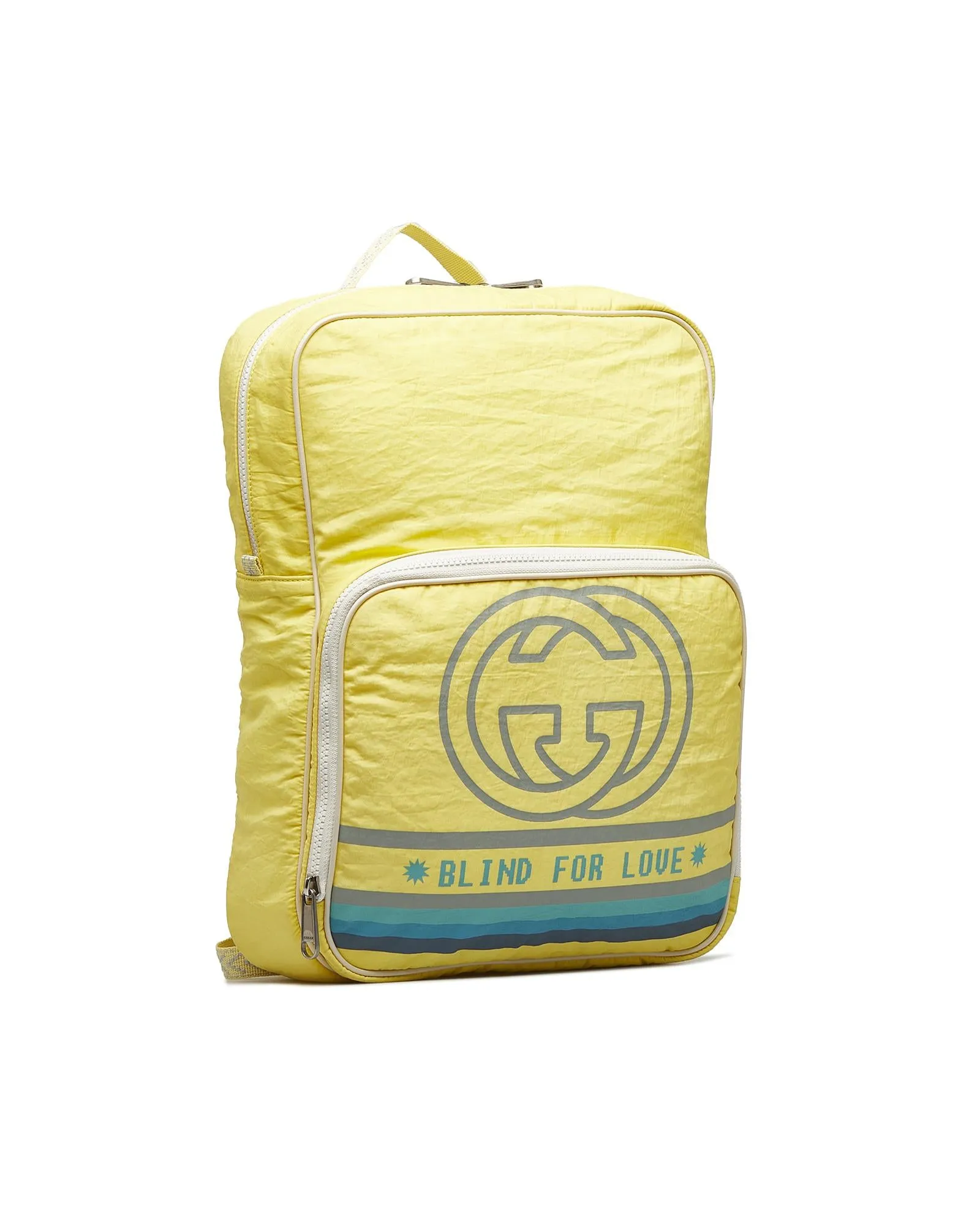 Gucci Blind for Love Backpack Yellow