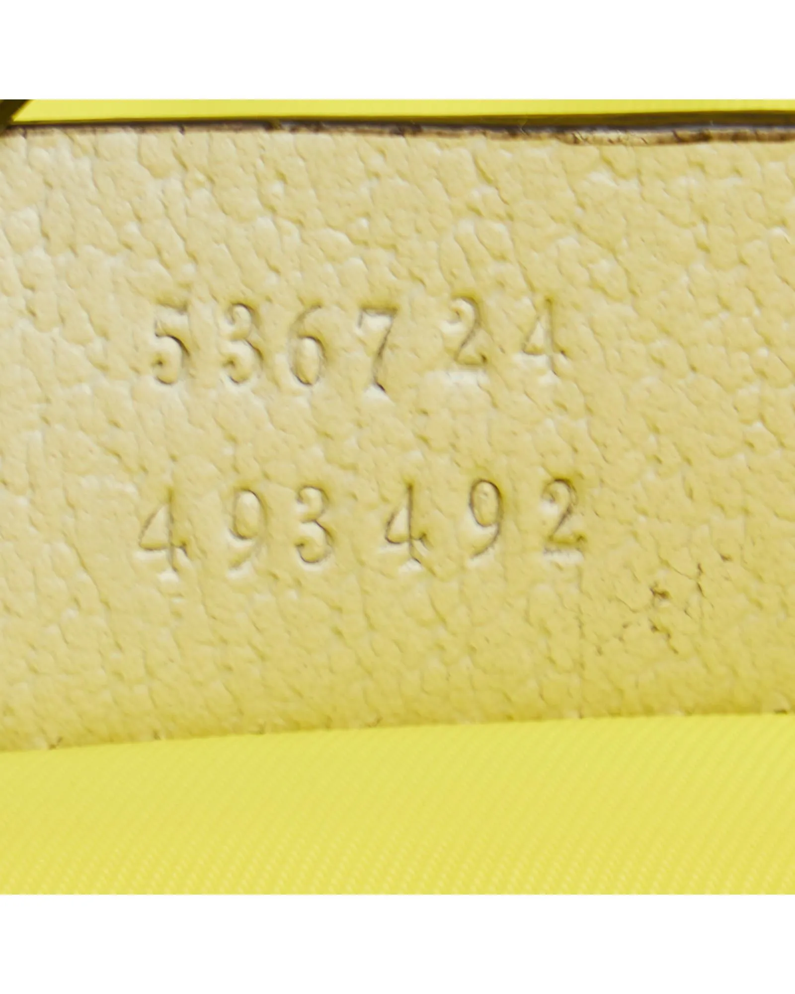 Gucci Blind for Love Backpack Yellow