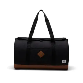Heritage Duffle (Black   Saddle Brown)