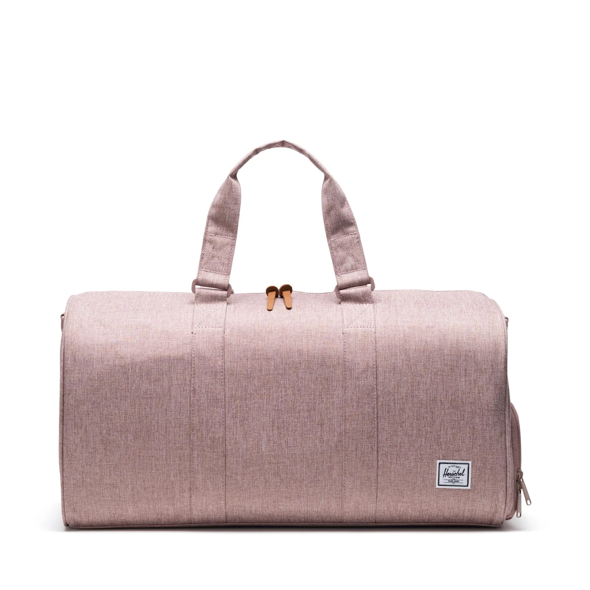 Herschel Novel Mid-volume, ash rose crosshatch
