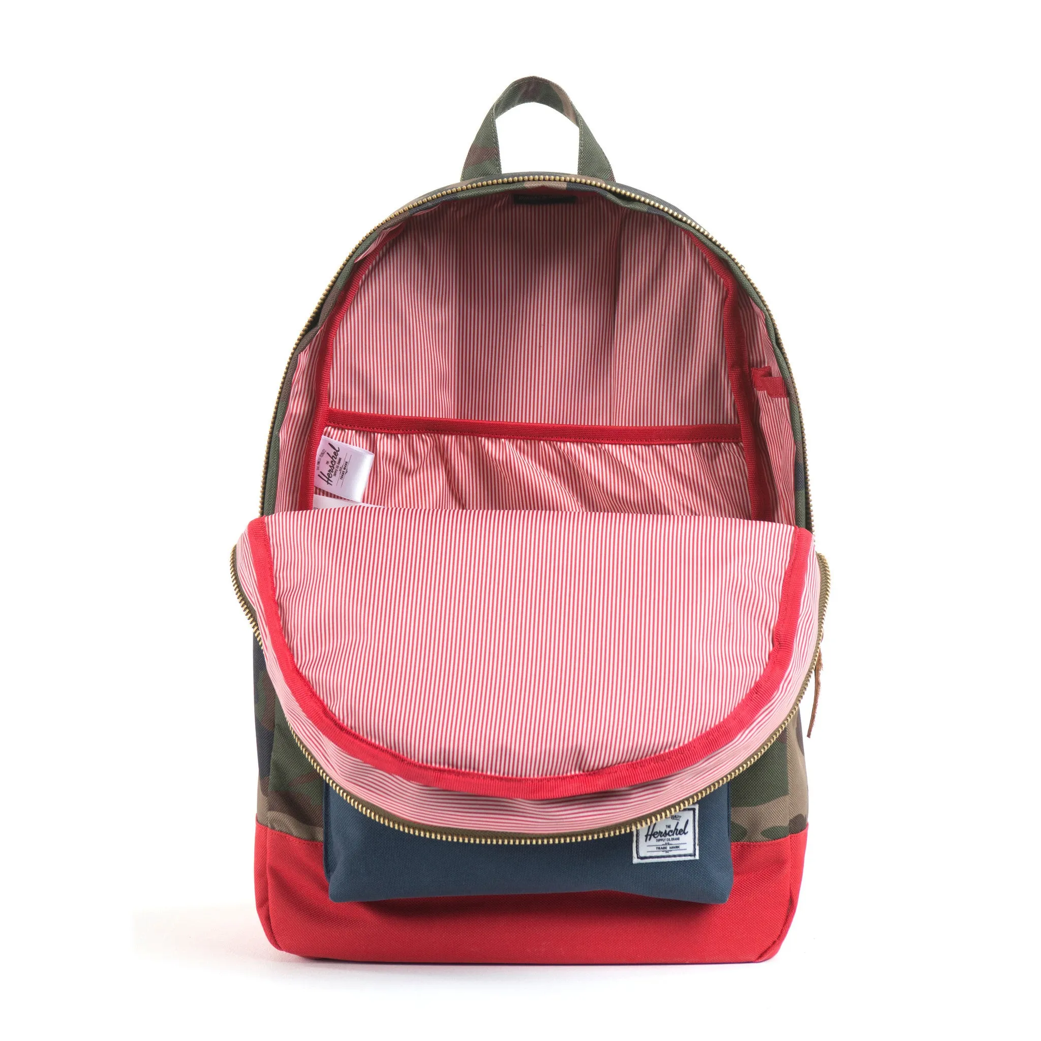 Herschel Supply Settlement Backpack - Camo/Navy/Red