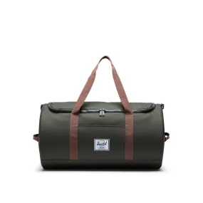 Herschel Sutton duffle, dark olive/saddle