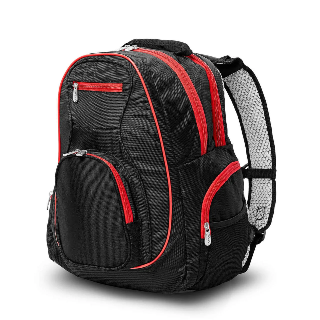 Houston Texans 2 Piece Premium Colored Trim Backpack and Luggage Set