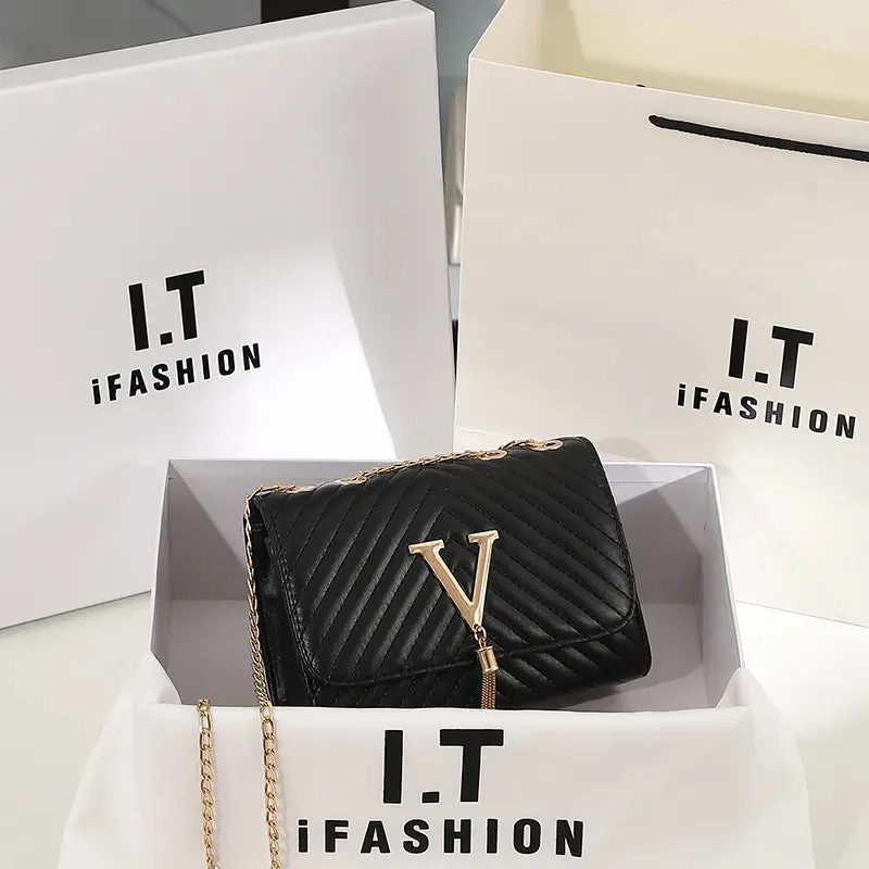 Lady Glams 2024 Embroidery Women Crossbody Bag - Luxury Handbag with Sequined Tassel Clutch
