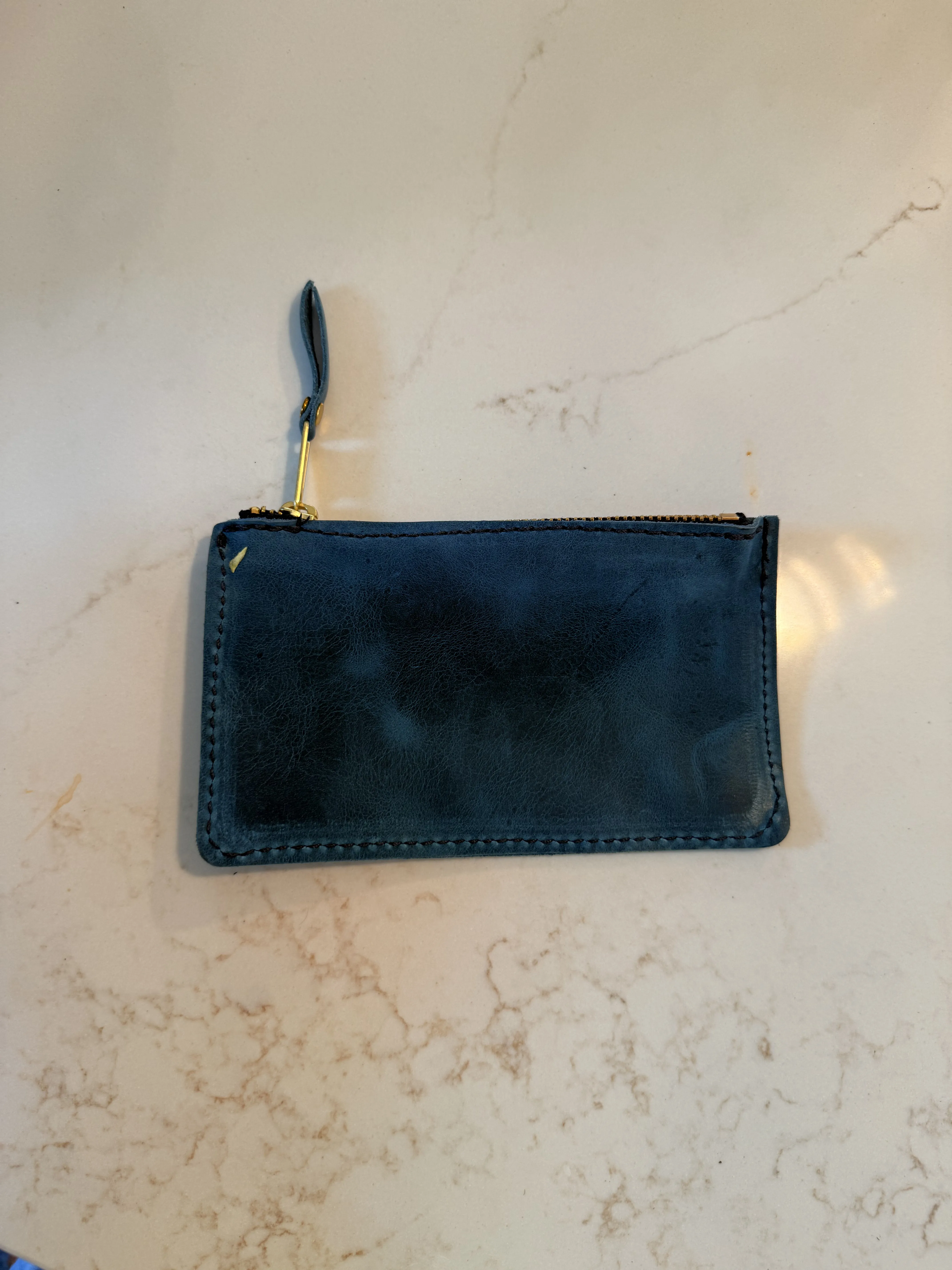 Leather zipper bags!