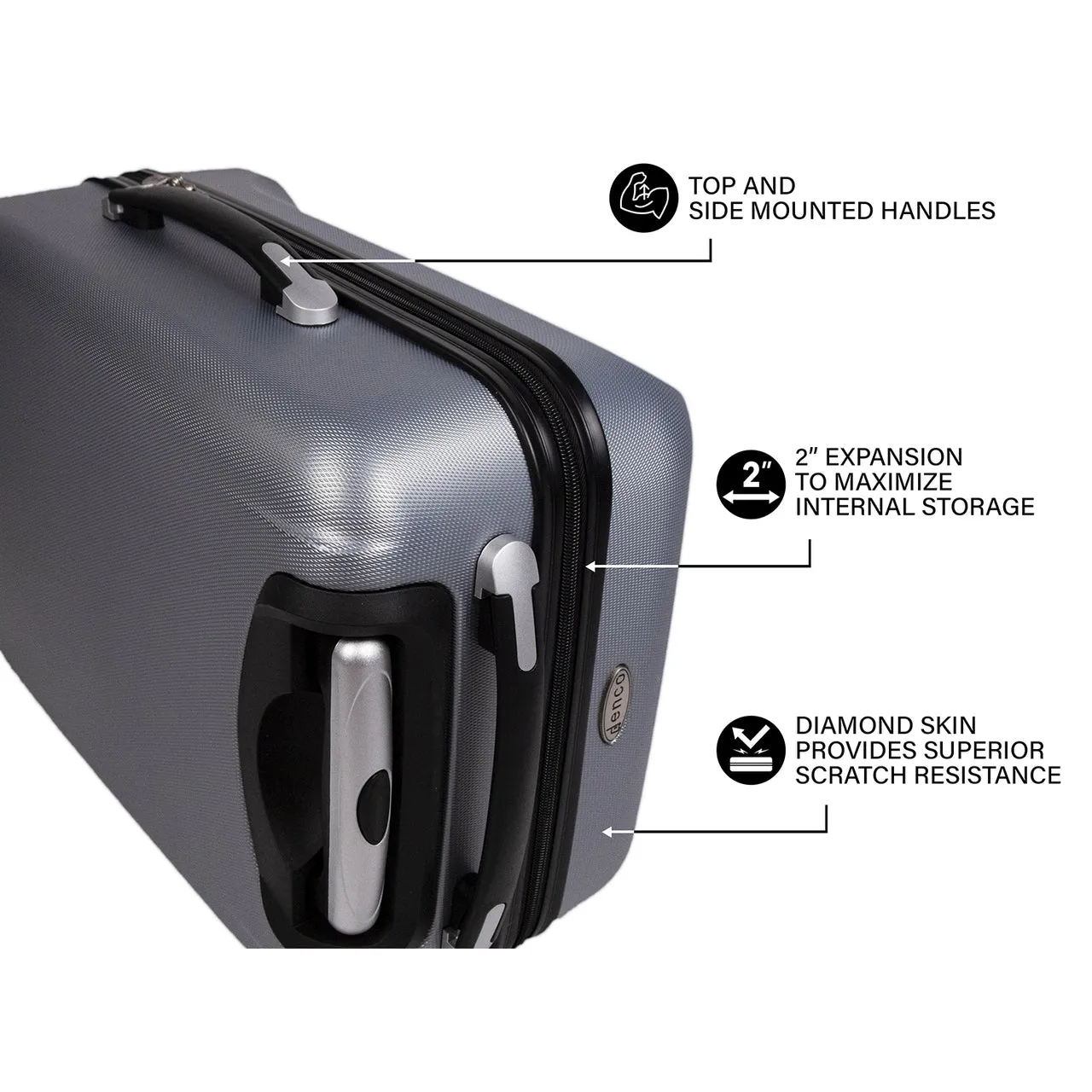 Montana Grizzlies Deluxe 2-Piece Backpack and Carry on Set