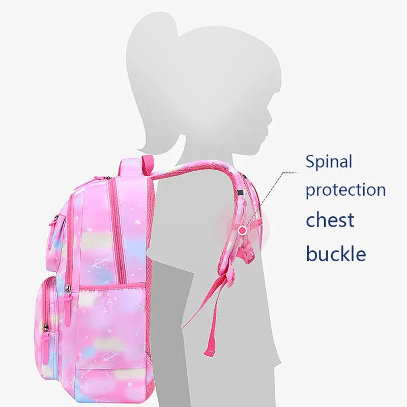 Multicolour fantasy backpack for children multivariant