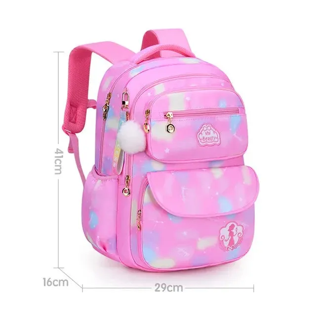 Multicolour fantasy backpack for children multivariant