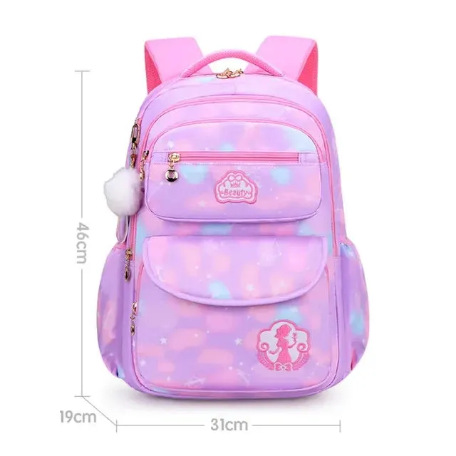 Multicolour fantasy backpack for children multivariant