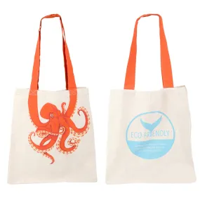 Octopus Tail Eco-Friendly Canvas 16 Inch Bag