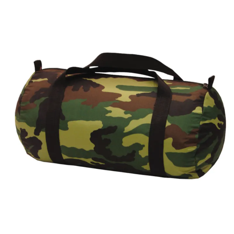 Personalized Seersucker Camo Duffel Bag