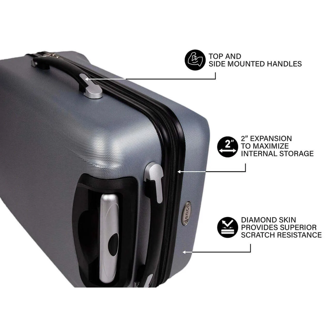 Purdue Boilermakers Deluxe 2-Piece Backpack and Carry on Set in Black