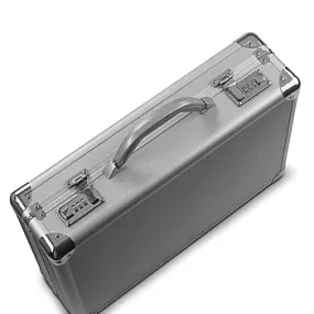 Solo Fifth Avenue Attache Hardsided Briefcase (Silver)