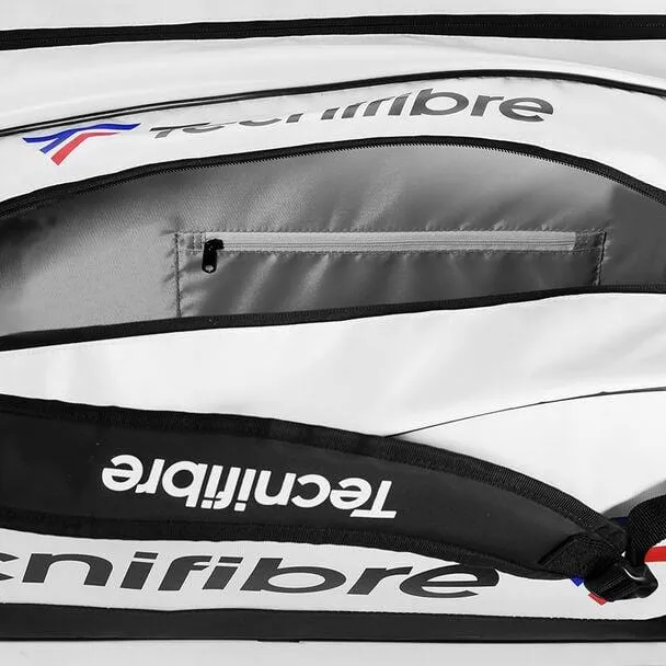 Tecnifibre Tour Endurance 2023 15 Racket Badminton Bag - White / Black