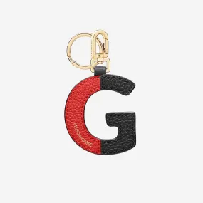 The SABRÉMOJI™ Alphabet Charm G - Rouge Noir