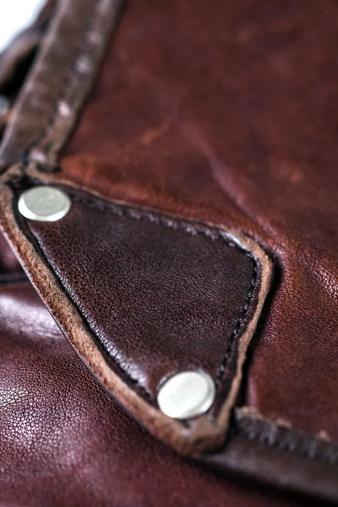 Ukoala Cowboy Brown Leather Bag