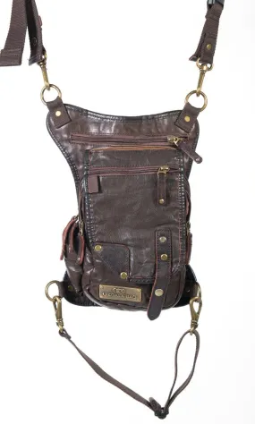 Ukoala Cowboy Brown Leather Bag