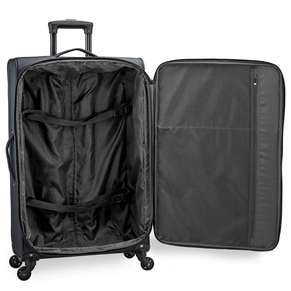 U.S. Traveler Anzio Softside Expandable Spinner Luggage, 3 Piece Set