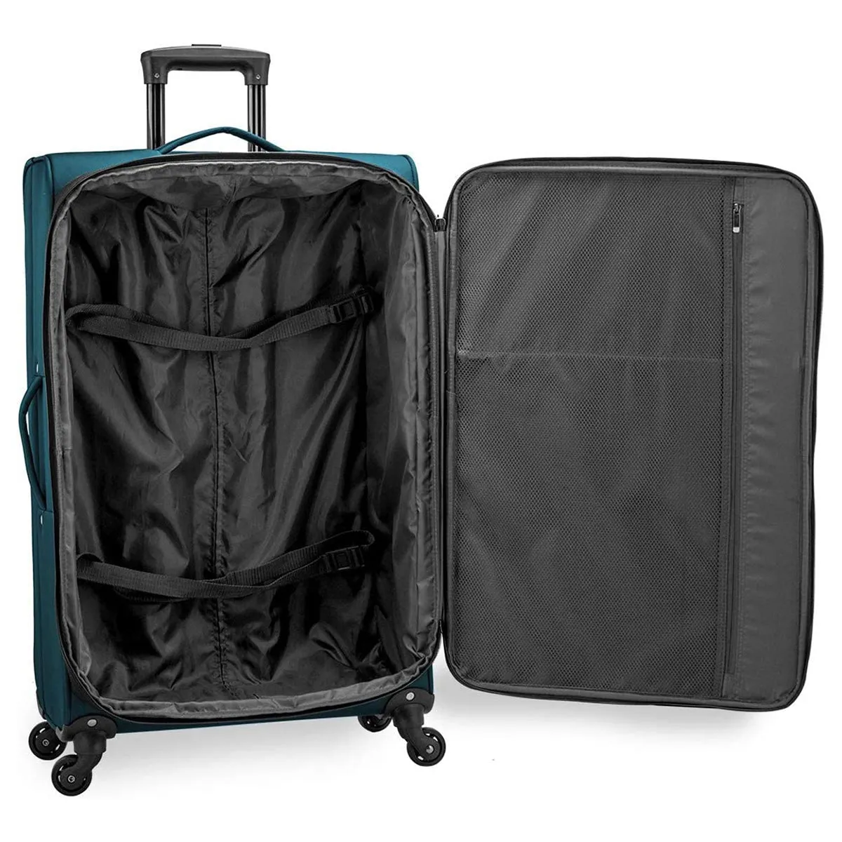 U.S. Traveler Anzio Softside Expandable Spinner Luggage, 3 Piece Set