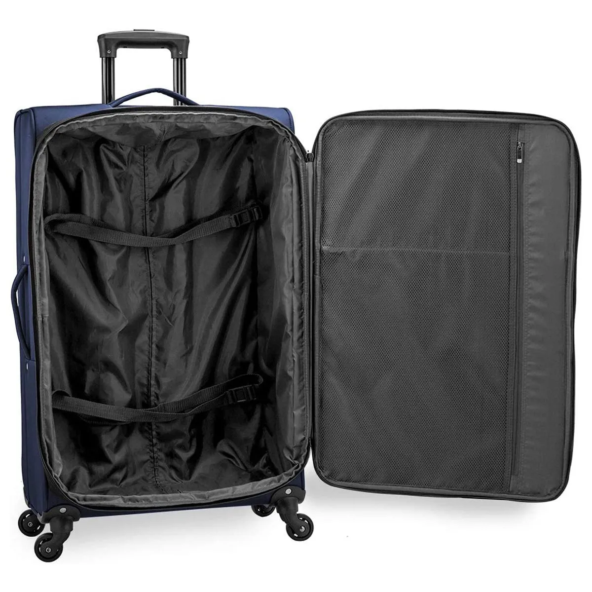 U.S. Traveler Anzio Softside Expandable Spinner Luggage, 3 Piece Set