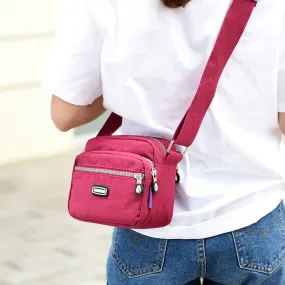 Women's Compact Multi Compartment Messenger Bag